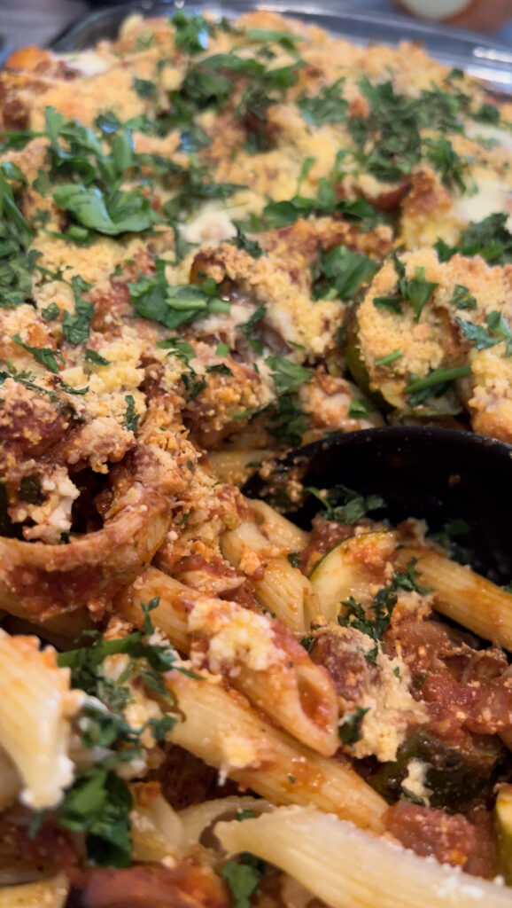 Quick And Easy Chicken Penne Casserole - Truemommyandme